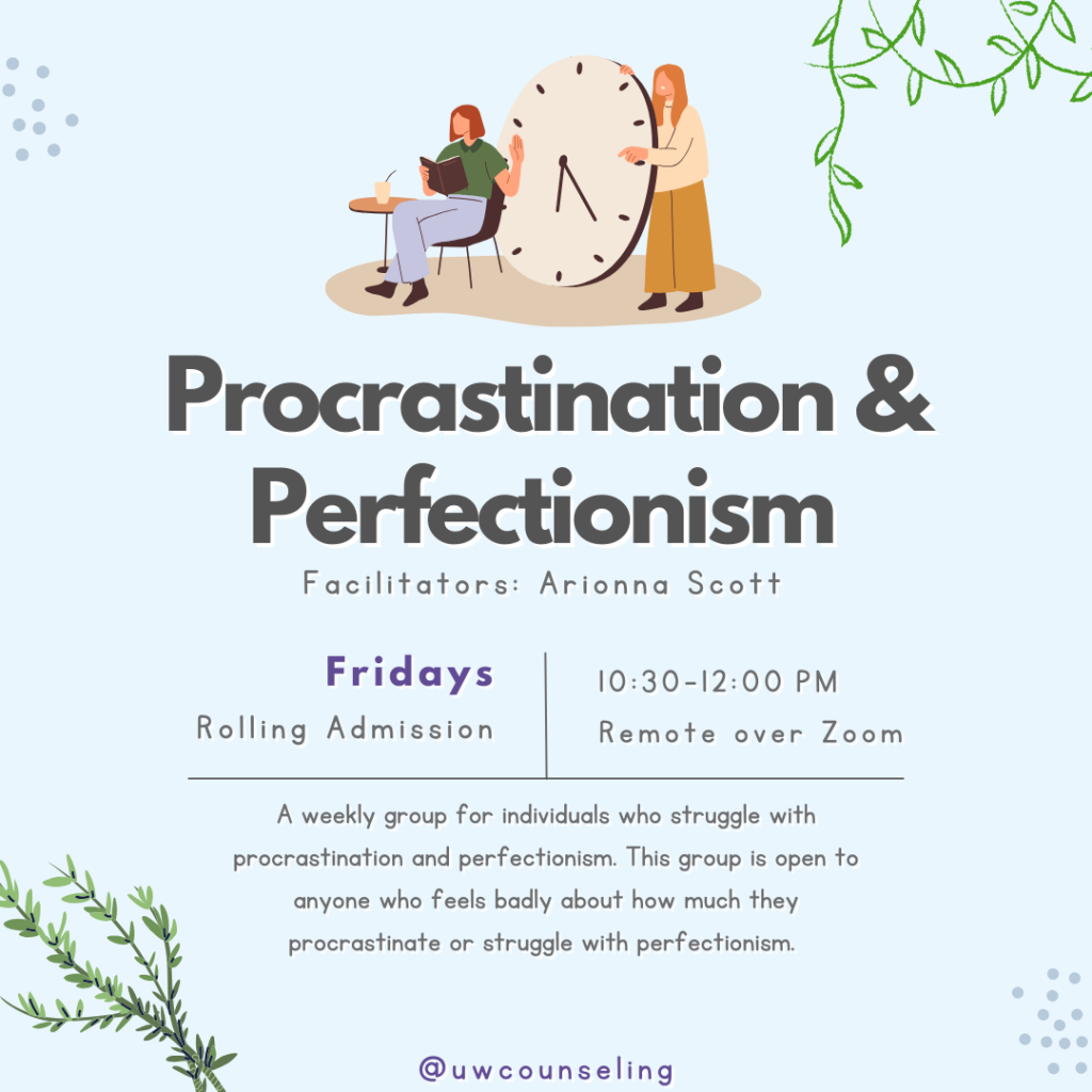 Procrastination & Perfectionism 